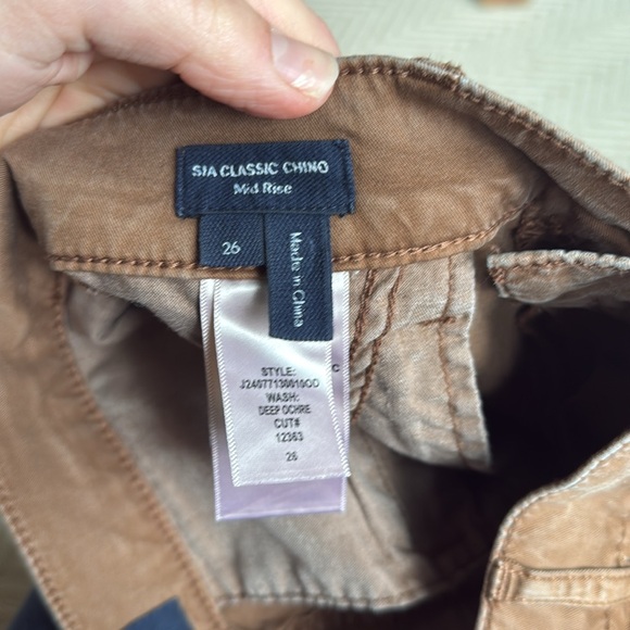 Veronica Beard jeans sia classic chino mid rise size 26 - Picture 5 of 5